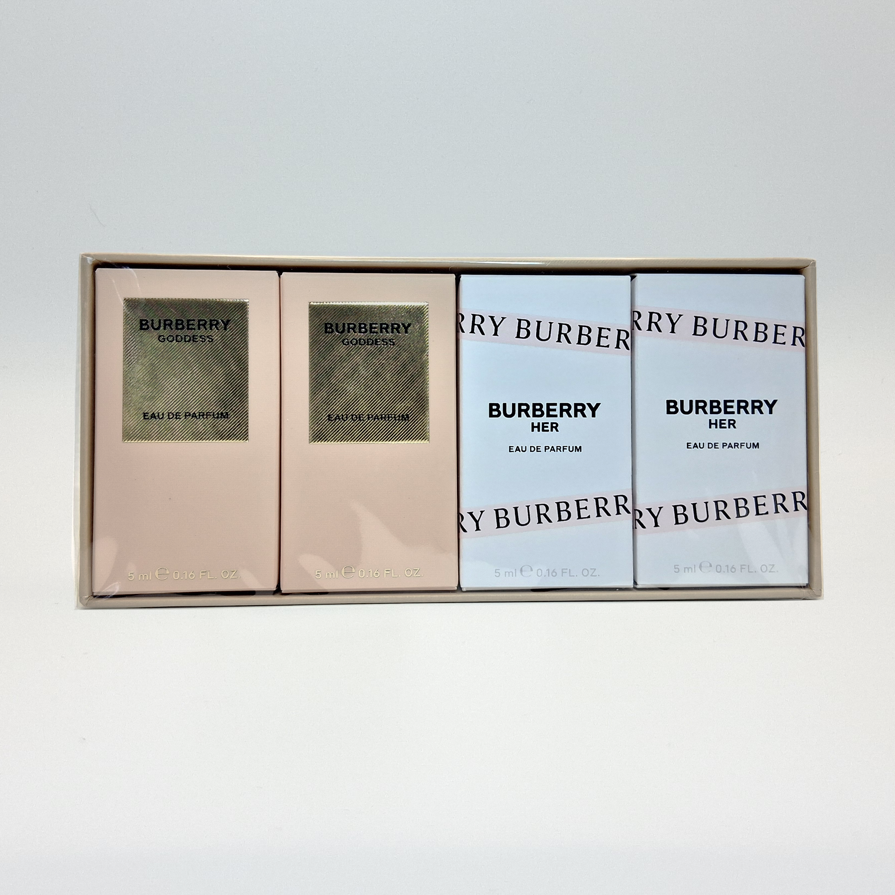 Burberry Mini Set Burberry Goddess (W) Edp 2 X 5Ml + Burberry Her Edp 2 X 5Ml